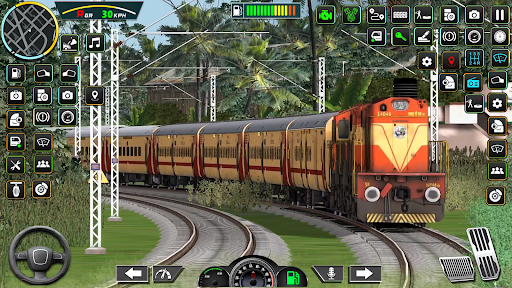 City Train Simulator Games 3d Screen 2