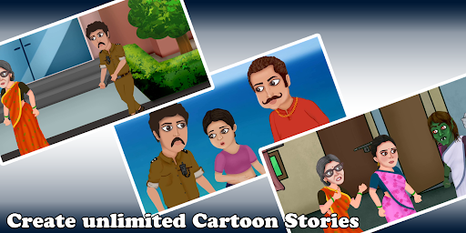 Android application Chroma Toons - Make Animation screenshort