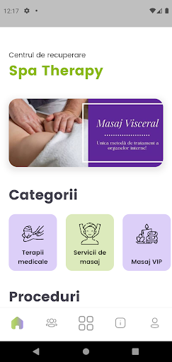 Android application Spa Therapy screenshort