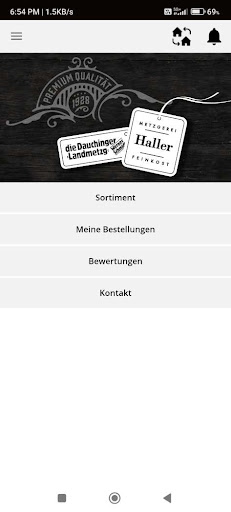 Metzgerei Haller Screen 2