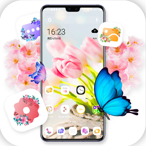 Flower Launcher, beauty themes 2.4 Icon