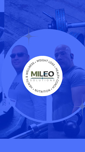 Android application MiLEO Nutrition and Fitness screenshort