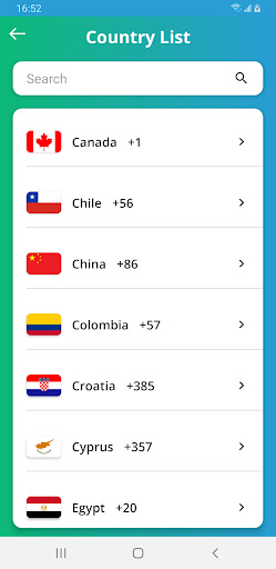 Phone number for Telegram Screen 3