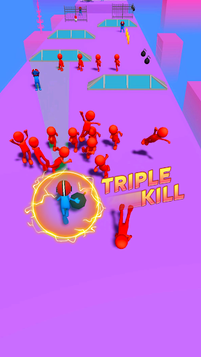 Android application Bombeman - Stick Run screenshort