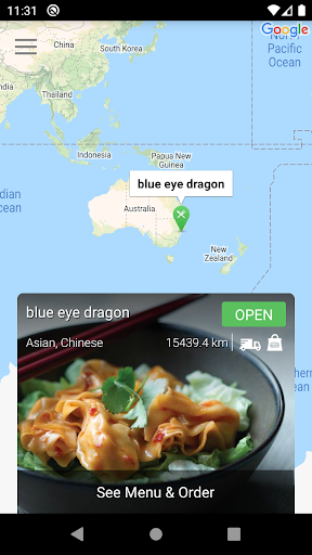 blue eye dragon Screen 2