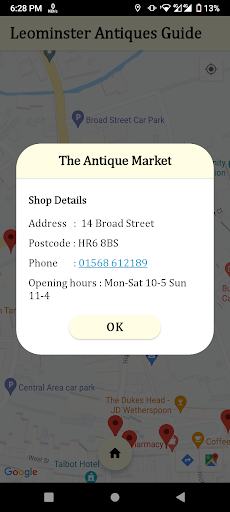 Leominster Antiques Guide Screen 2