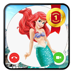Cover Image of ダウンロード Mermaid Princess calling - callprank and wallpaper 1.0 APK