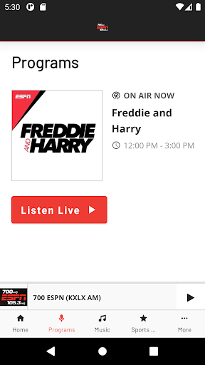 700 ESPN (KXLX AM) Screenshot 2 - AppWisp.com