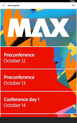 Screenshot of Adobe MAX 2024