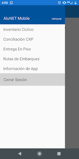 Alunet Mobile Screen 3