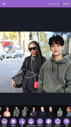 Create selfie album with Chen EXO