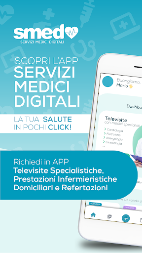 Android application SMED - Servizi Medici Digitali screenshort
