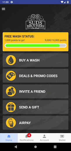 Suds Brothers Car Wash Screen 2