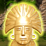 Gold of the Aztecs. Way to treasure. icon