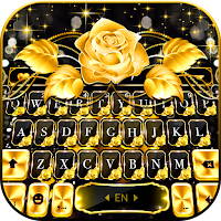 Тема для клавиатуры Gold Rose Lux