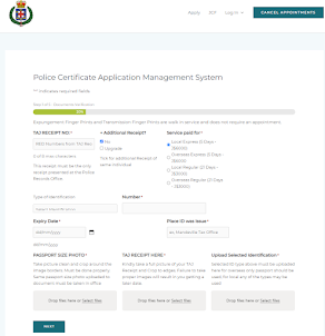 PCAMS -JCF Police Certificate