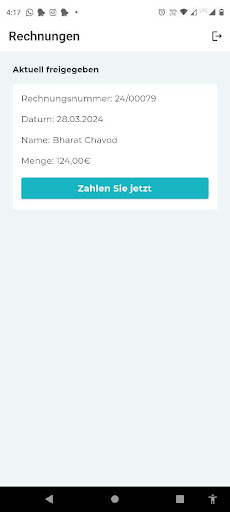 Billfox Pay Screen 3
