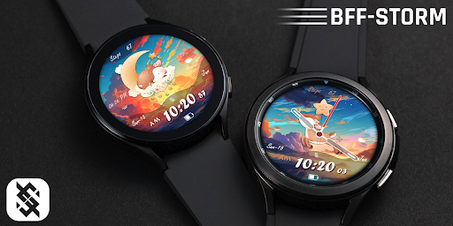 BFF4- Cute Deer watchface screenshot 13