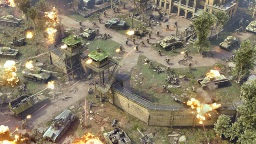 Heroes of Wars: WW2 Battles (21x21) APK Premium Pro OBB screenshots 1