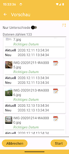 EXIF Image & Video Date Fixer Bildschirmfoto
