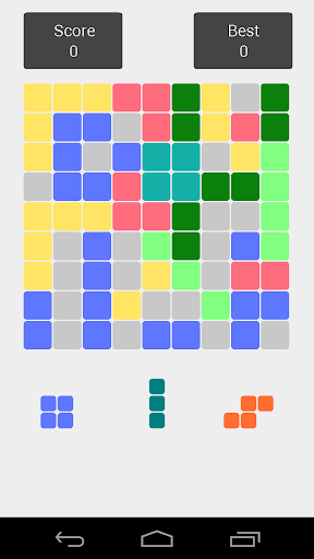 Android application Cubic Blocks Puzzle screenshort