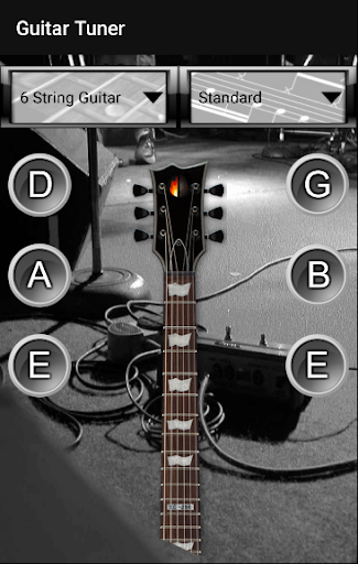 Android application Guitar Tuner screenshort