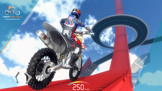 Crazy Bike Stunts GT Bike Game