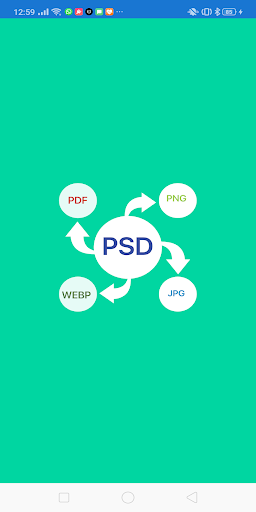 Android application PSD Converter(PSD to PNG,WEBP, screenshort