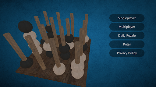 Android application 4 in a Row 3D screenshort