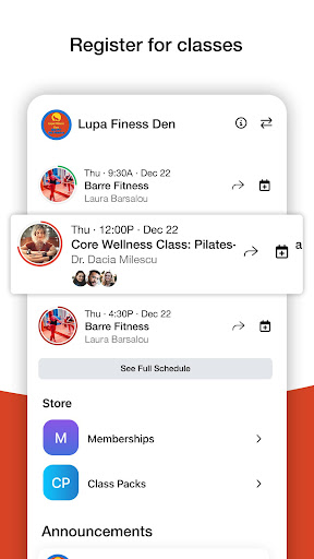 Lupa Fitness Den Screen 2