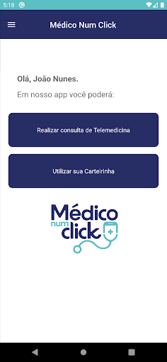 Médico Num Click Screen 2