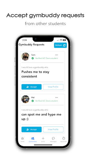 Gymbuddy: Connect & Workout Screen 2