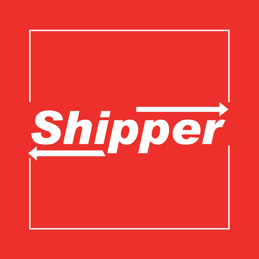 Shipper: moving and delivery logo