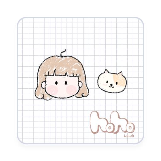 [hoho] 귀여운 낙서_카카오톡테마 logo