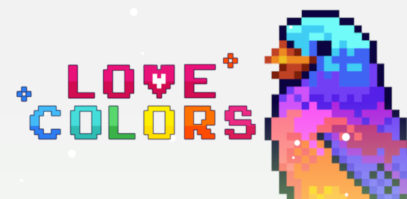 Love Colors: Coloring Book