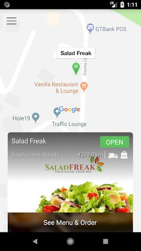 Salad Freak! Screen 2