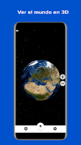 Screenshot 1 Mapa del Globo - Tierra 3D android