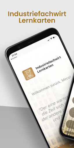 Android application Industriefachwirt Lernkarten screenshort