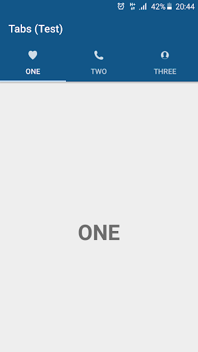 Tabs Screen 3