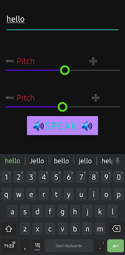 Android application Text To Speech Lite screenshort