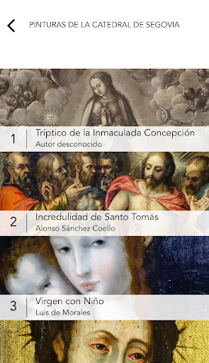 Pinturas Catedral de Segovia Screen 2