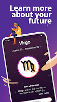 screenshot of Virgo Horoscope & Astrology