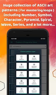 Pattern Programs App Screenshot