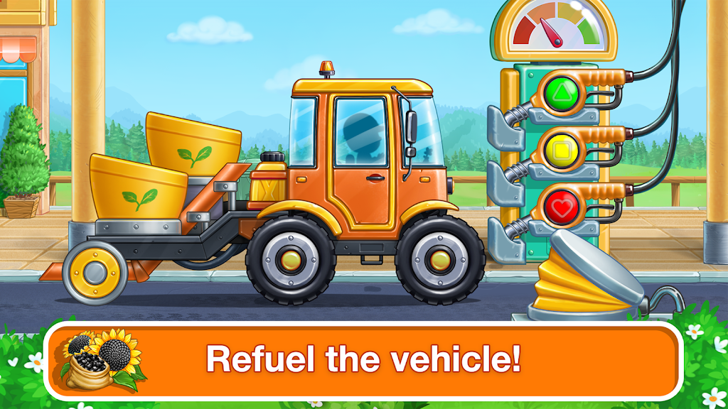 Tractor, car: kids farm games MOD APK 05