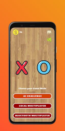 Android application XO Game screenshort