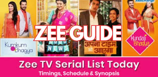 Zee TV Advice Zee Series Shows