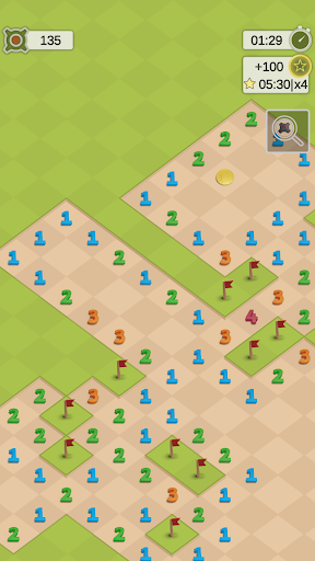 Android application Minesweeper 2.0 screenshort
