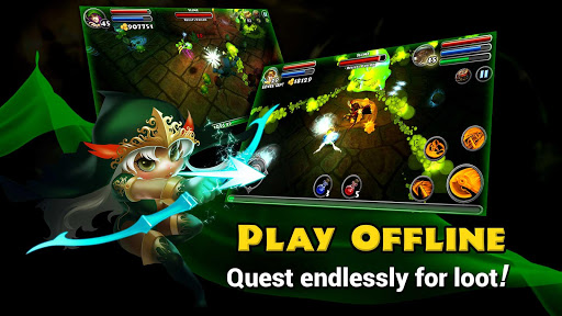 Dungeon Quest APK MOD screenshots 2