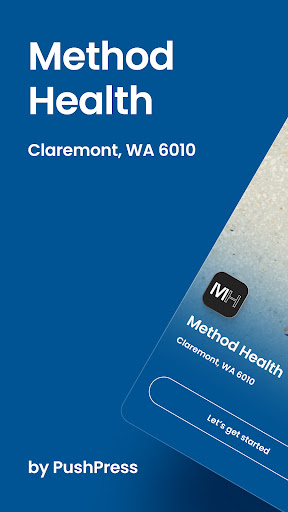 Android application Method Health screenshort