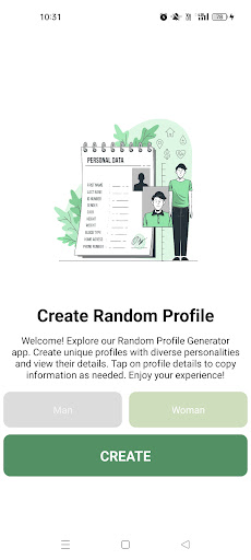 Random Profile Generator Screen 3